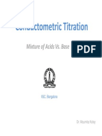 Conductometric Titration: Mixture of Acids vs. Base