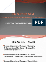 Taller SGC 4