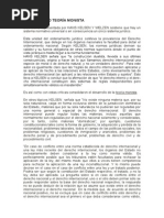 El Monismo o Teoría Monista