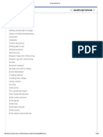 JavaScript Tutorial PDF