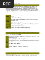 Reglas Basicas Del Acento y La Tilde