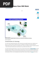 How Driverless Cars Will Work
