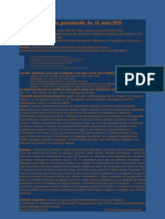 Note pour information procédurale du 12 mars 2010 à la suite du harcèlement par des individus se faisant passer pour la police