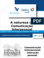 Comunicação Interpessoal