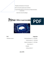 Primer Microprocesador