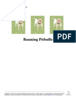 Banning Pitbulls PDF