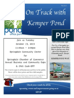 On Track With Kemper Pond