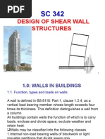 Shear Wall Design and Reinforcement Guide | PDF | Bending | Structural ...