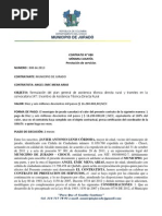 Carta de Aviso de Terminacion de Contrato de Arrendamiento 