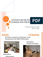 Centro Municipal de Formación Profesional2011