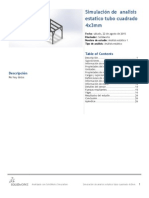 Analisis Estatico Mezzanine Exibicion metalico