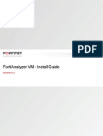 FortiAnalyzer VM Install Guide