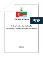 Eritrea's Indc Report Sep2015