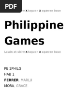 Philippine Games:, Marlu, Grace