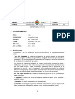 Criterios de Evaluacion Décimo Año Egb Inglés 2015-2016