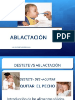 ABLACTACIÓN