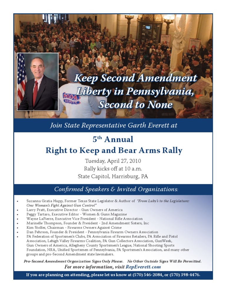 Everett 2010 Gun Rally Flyer | PDF