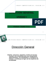 Unidad I Direccion Gral Power Point