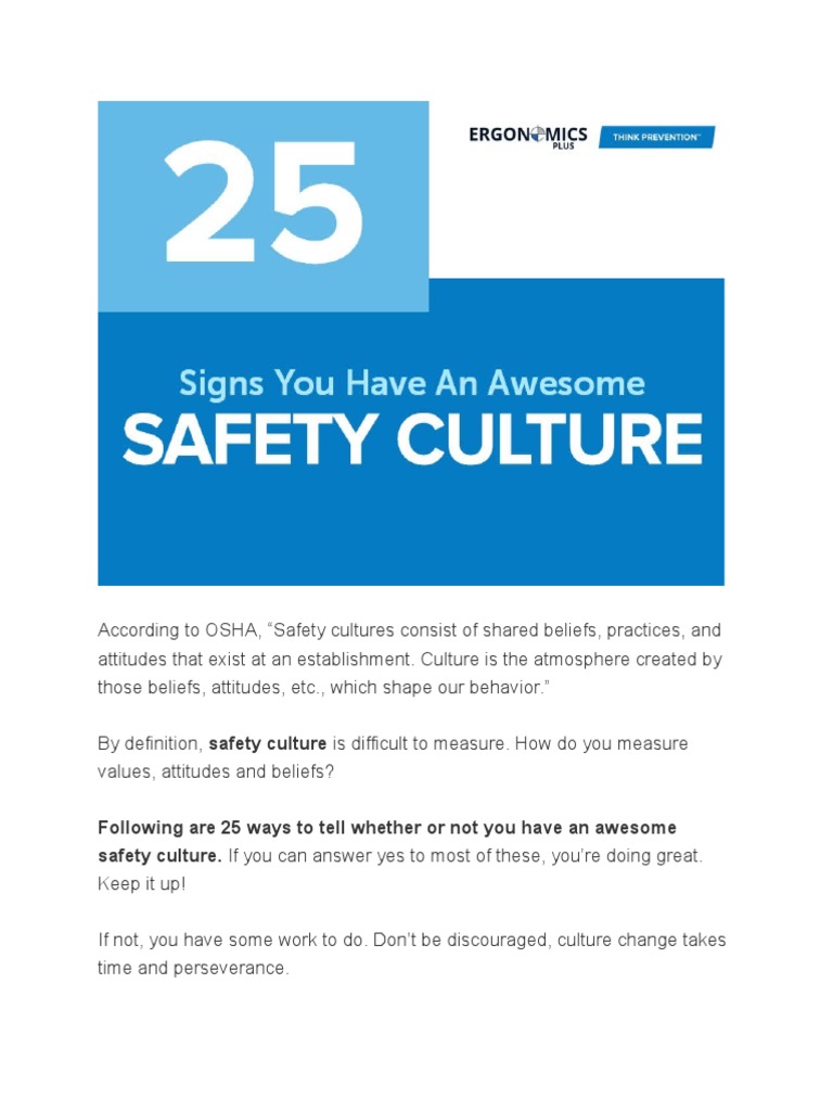Is Your Safety Culture Costing You Money Find Out Now - fa2nehn