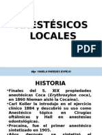 Anestesicos Locales