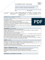 Sesión Declamación