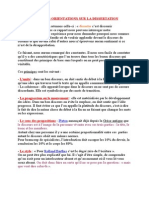 Quelques Orientations Sur La Dissertation