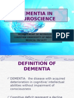 Dementia in Neuroscience
