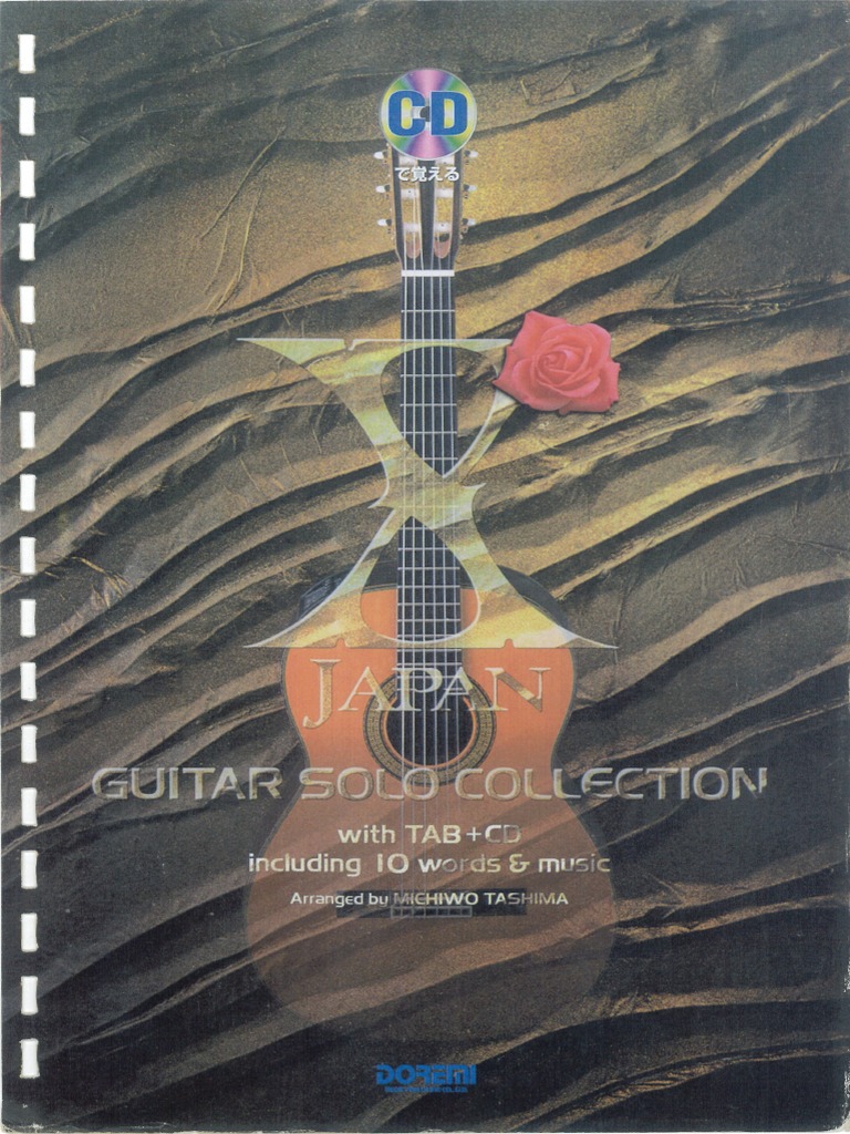 X Japan Guitar Solo Collection Entertainment General Jazz Music
