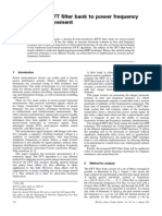 Application of DFT Filter Bank To Power Frequency Harmonic Measurement