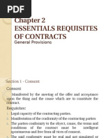Essential Requisites of ContractsPPT