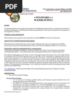 2014 Standard 1 - Water Supply
