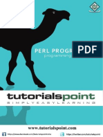 Perl Tutorial PDF