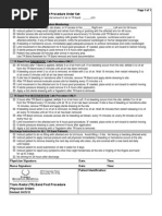 TR Band Post-Procedure Guidelines | PDF | Bleeding | Health Sciences