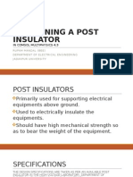 Designning A Post Insulator