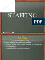 3. Staffing