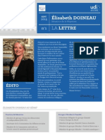 Lettre d'information de la sénatrice Elisabeth Doineau - n°1 - septembre 2015