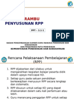 Rambu-Rambu Penyusunan RPP