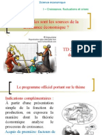 TD - La Fonction de Production