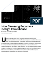 How Samsung Became a Design Powerhouse