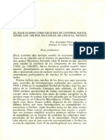 Villa Rojas. El Nahualismo Como Recurso de Control Social