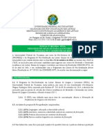 Edital Nº 01_2014 - PPGL - Seleção Mestrado e Doutorado