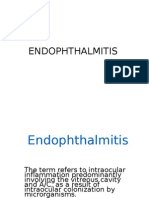 Endophthalmitis: Causes, Signs, Diagnosis and Treatment