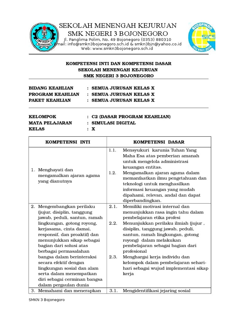 Ki Kd Simulasi Digital X Sem 1