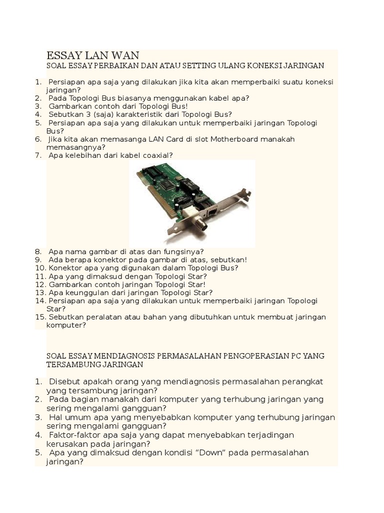 Contoh soal essay administrasi sistem jaringan kelas 12 semester 1 05 picture