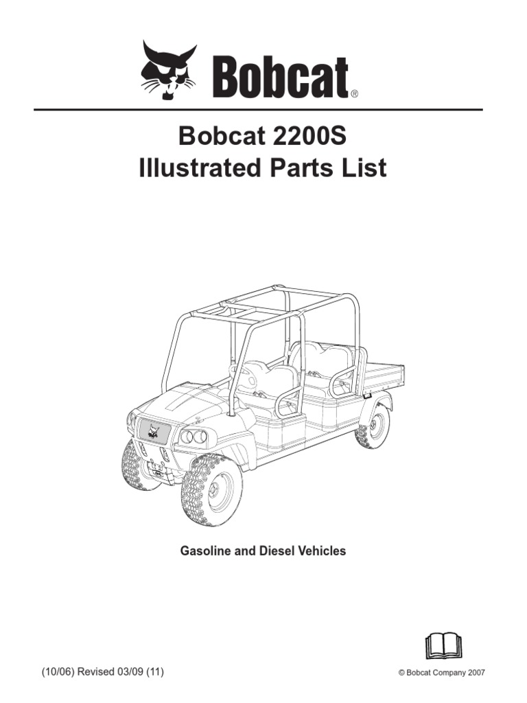 BOBCAT PARTS MANUAL PDF visual data 2