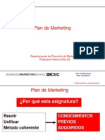planificación de marketing