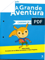 A Grande Aventura Caderno de Fichas Português 1ºAno