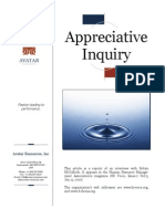 Appreciative Inquiry - Article