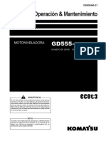 KOMATSU® GD555-5 Service Manual
