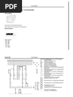 Audi A6 4B Stromlaufplan - Innenspiegel - Abblendbar